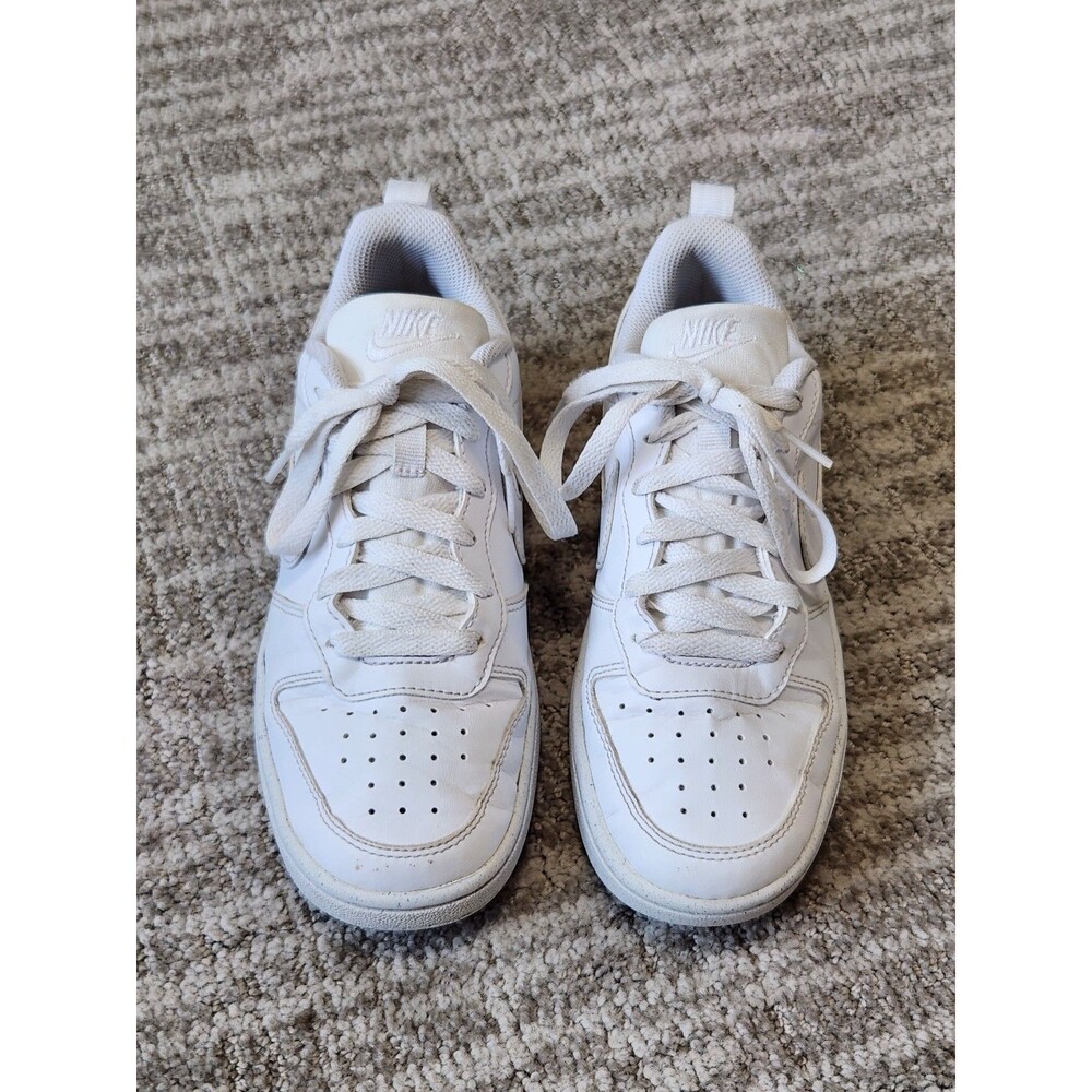 Nike Court Borough Low Recraft sneakers shoes white size 4 youth - Picture 4 of 9